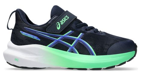 Scarpe da corsa Asics GT-1000 14 PS Nero/Blu/Verde Bambino
