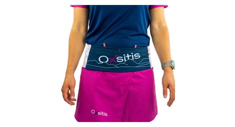 Ceinture femme oxsitis slimbelt origin bleu rose