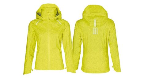 women s waterproof jacket with reflective basil skane hivis bluesign