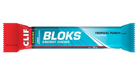 Barretta clif bloks energy gums (6 gums) tropical punch 60g