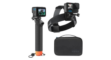 Kit Aventure GoPro (Handler, Bandeau de Fixation Frontale 2.0 et Étui Compact)