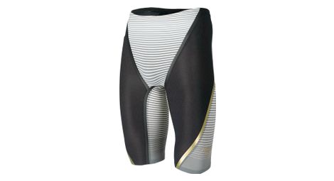 Michael phelps traje de baño jammer matrix tech para hombre negro / blanco