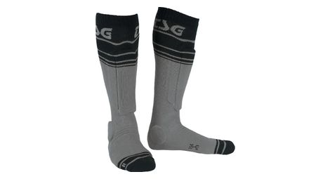 Chaussettes de protection tsg riot sock gris