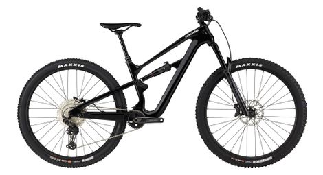 Cannondale habit carbon 2 shimano slx/xt 12v 29'' volledig geveerde mountainbike zwart