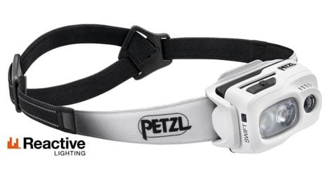 Lampe frontale petzl swift rl 1100 lumens blanc