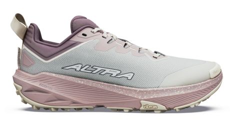 altra experience wild 3 trail running shoes gray pink women s