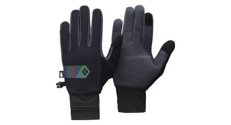 Guantes largos hibridos ligeros diamante negro