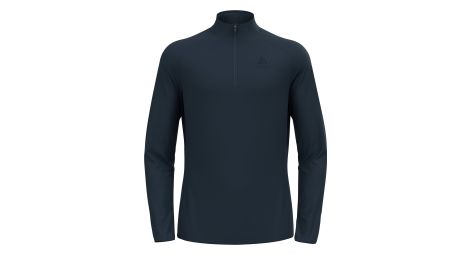 Maglione odlo essentials light 1/2 zip blu scuro uomo