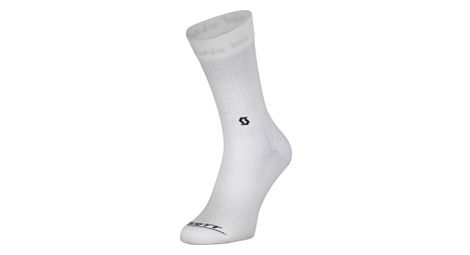 calcetines scott performance crew blanco