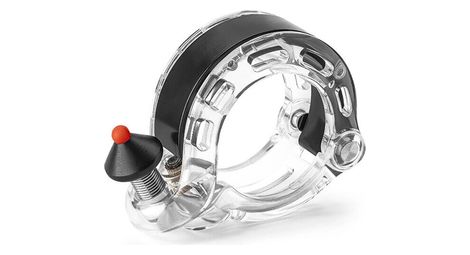 Sonnette de vélo en forme de q blanc