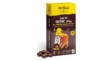 Gels Energétiques Meltonic Caféine 200mg - 4x40g