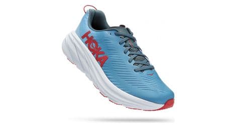 Hoka rincon 3 running shoes blue red