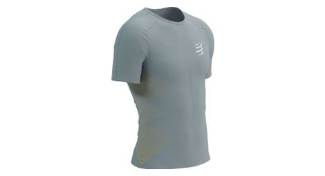 Maillot manches courtes compressport performance ss tshirt m gris