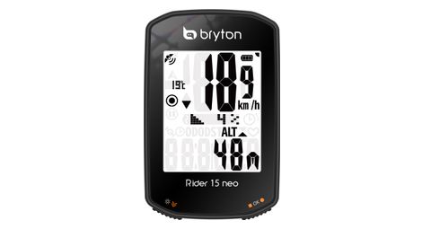 Prodotto ricondizionato - computer bryton rider 15 neo e gps (senza sensore)