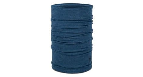 Tour de cou buff merino midweight melange bleu