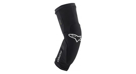 Ginocchiera alpinestars paragon plus nero bianco l