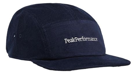 Peak performance cord cap blue