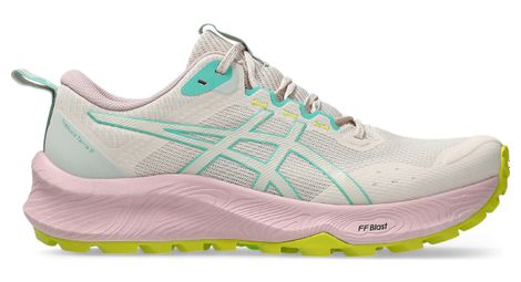 Chaussures Trail Asics Gel-Trabuco Terra 3 Beige/Rose/Vert Femme