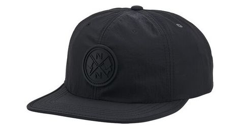 Nixon strapback flight cap black