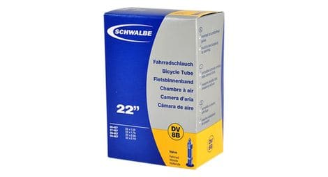Chambre air vtt 22x1 50 2 10 schwalbe dv8b valve hollandaise