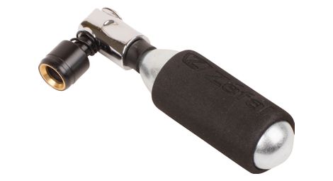 Z fal EZ Big Shot CO2 Inflator Schwarz Silber + 16 g Kartusche