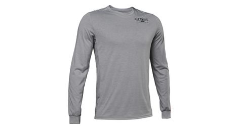 Maillot manches longues fox ranger drirelease gris