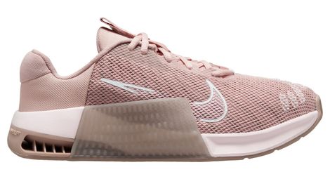 Zapatillas de entrenamiento nike metcon 9 para mujer rosa