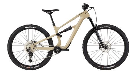 Bicicleta de montaña todo terreno cannondale habit carbon 2 shimano slx/xt 12v 29'' beige l / 172-182 cm