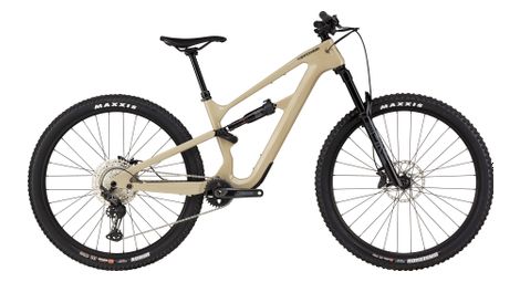 Cannondale habit carbon 2 shimano slx/xt 12v 29'' beige all-suspension mountain bike