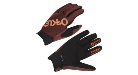 Gants longs vtt oakley seeker thermal bordeaux