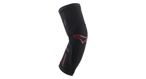 Alpinestars paragon plus kniebeschermer zwart rood