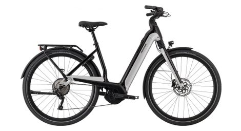 Cannondale mavaro neo 5+ bicicletta elettrica da città shimano deore 10s 625 wh 700 mm cashmere bianco nero