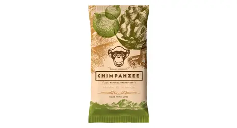 Chimpanzee energy bar 100% natural raisin wallnut 55g vegan