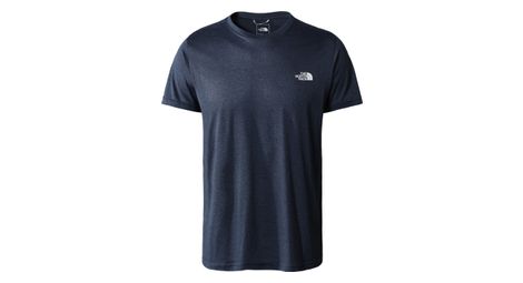 The north face reaxion amp crew men's blue t-shirt s