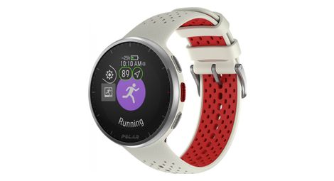 montre gps polar pacer pro blanc snow