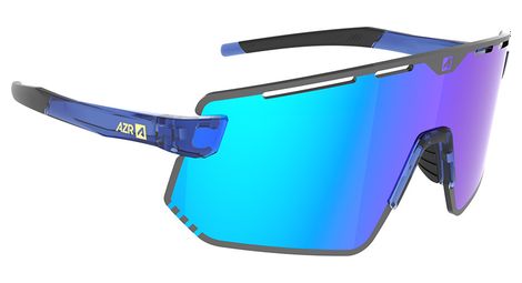 Lunettes azr flash rx crystal bleu/noir/écran bleu