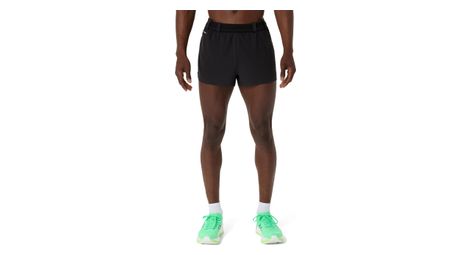 asics metarun split shorts black men s