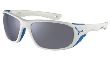 Lunettes cebe jorasses l white blue mat zone brown silver af