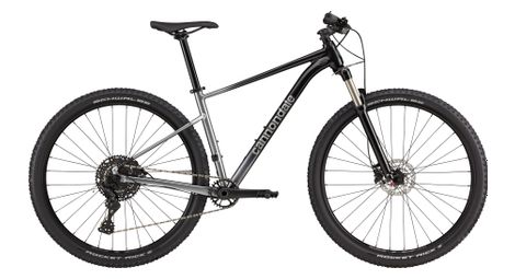 Vtt semi-rigide cannondale trail sl 4 microshift advent x 10v 29 noir/argent