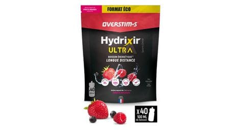 Overstims hydrixir ultra red fruits energy drink 1 6kg