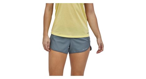 Short patagonia strider shorts 3 1 2 in gris femme