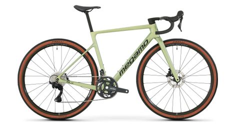 megamo silk 06 shimano grx rx820 12 speed 700 mm green black gravel bike 2026