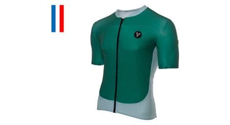 Maillot manches courtes lebram arpille vert