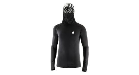 Veste a capuche compressport 3d thermo ironman dazzle noir
