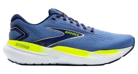 Chaussures Running Brooks Glycerin 21 Bleu Jaune Homme
