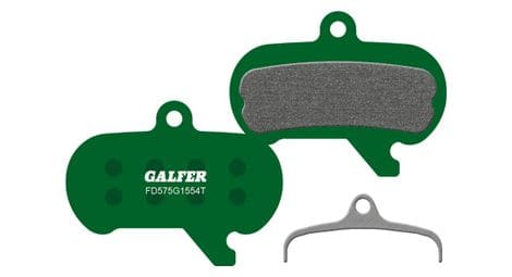 Paire de plaquettes semi-métalliques galfer fd575 g1554t pro pour freins sram maven