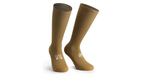 Assos calcetines unisex primavera otoño marrón