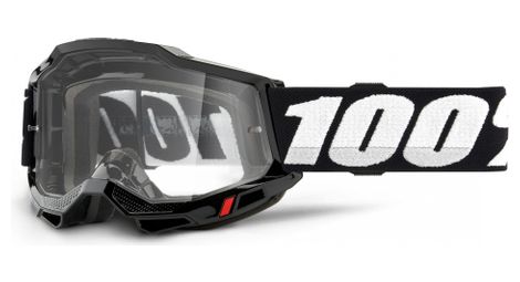 100% accuri 2 goggle | black | clear lenses