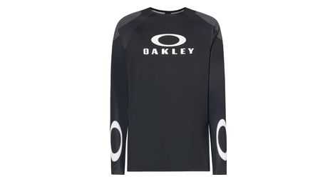 Maillot manches longues oakley seeker edge noir
