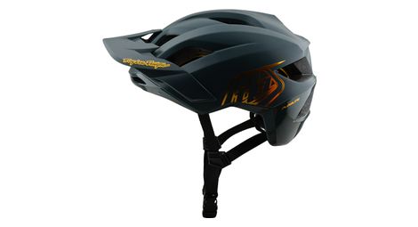 Troy lee designs flowline mips grey/gold mtb casco